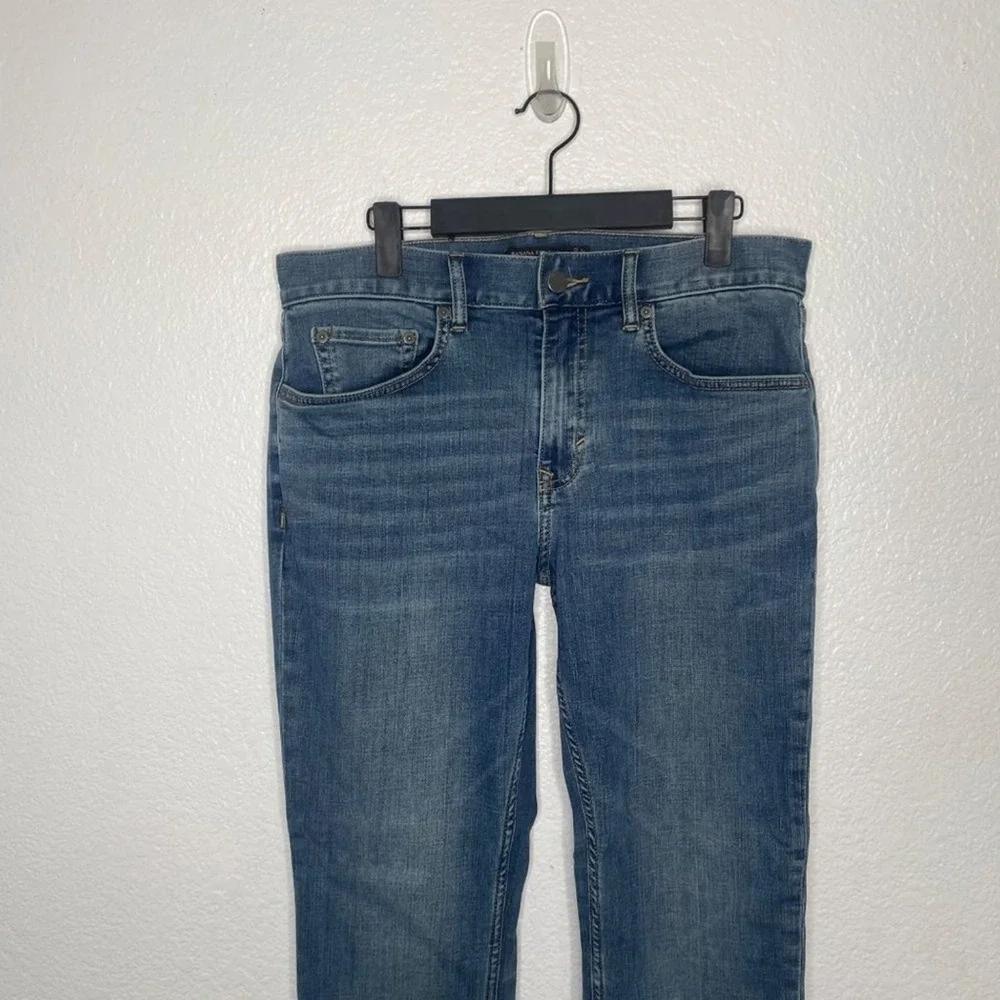 Banana Republic Slim Fit Jeans Mens 31x30 Medium Wash Blue Stretch Denim Pants